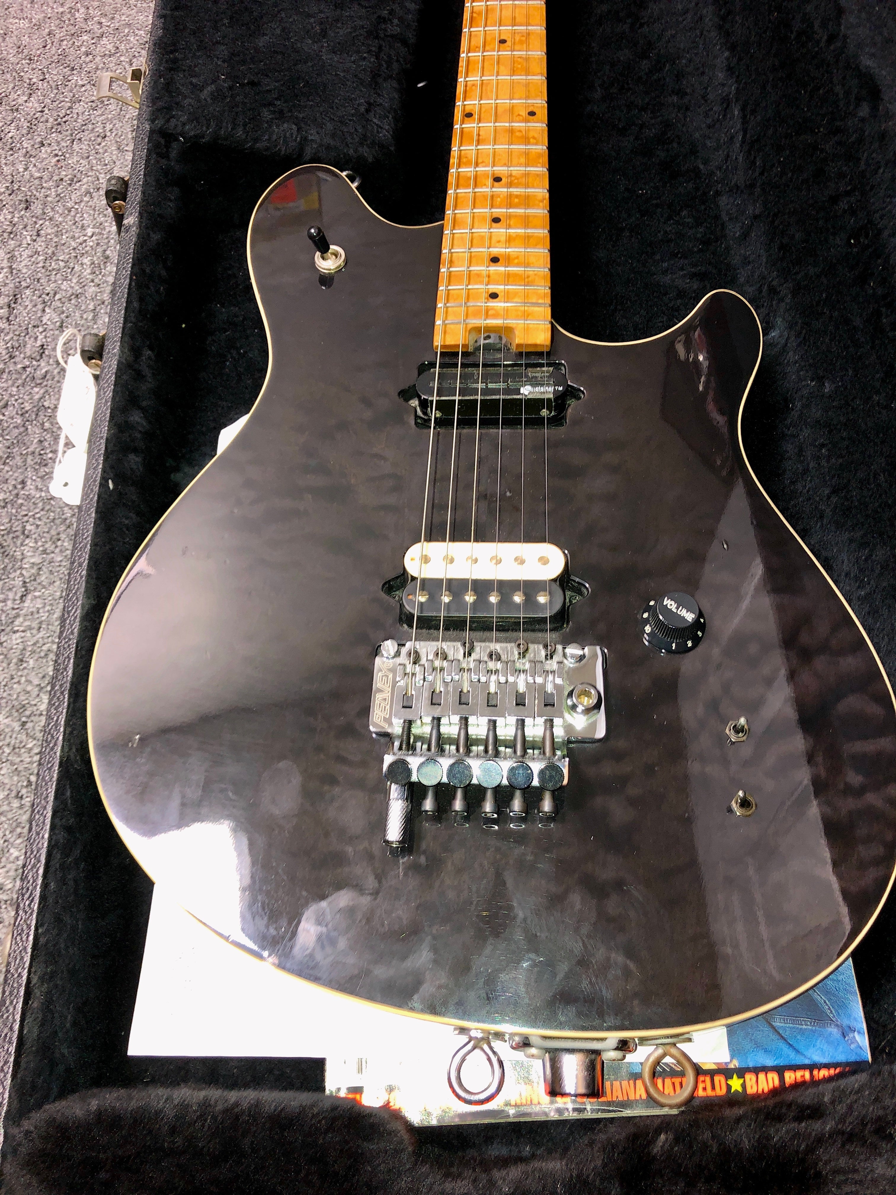 Peavey Flat Top Prototype Wolfgang Eddie Van Halen Owned EVH Guitar w Magazine