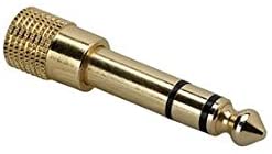 Hosa GHP-105 3.5 mm TRS to 1/4" TRS Heaphone Adaptor