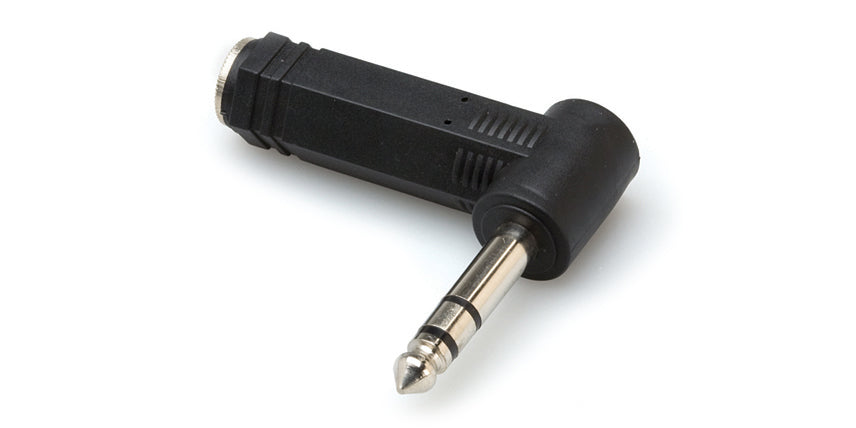 Hosa Technology GPP-273 Right-Angle Adaptor - 1/4 TRS to Same