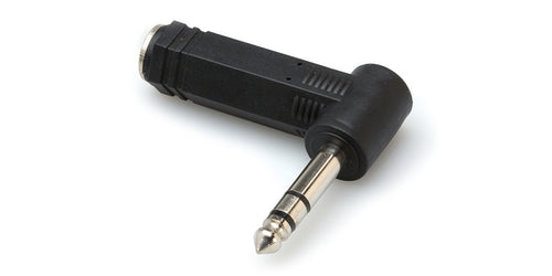 Hosa Technology GPP-273 Right-Angle Adaptor - 1/4 TRS to Same