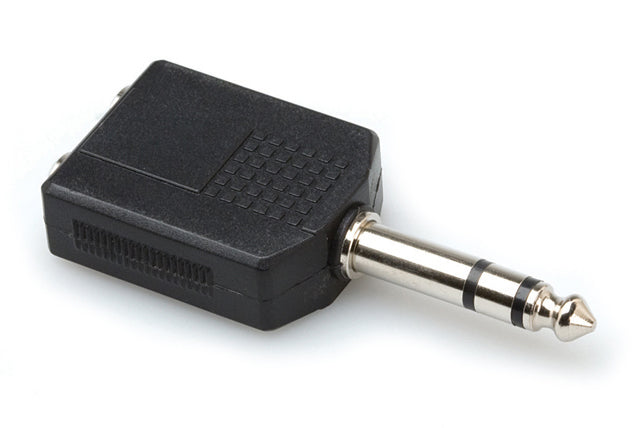 Hosa Technology GPP-359 Adaptor - Dual 1/4 TRS to 1/4 TRS