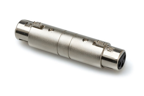 Hosa Technology GXX-145 Gender Changer XLR3F to Same