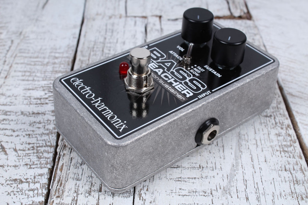 Electro Harmonix Bass Preacher Compressor Sustainer Bass Guitar Effects Pedal