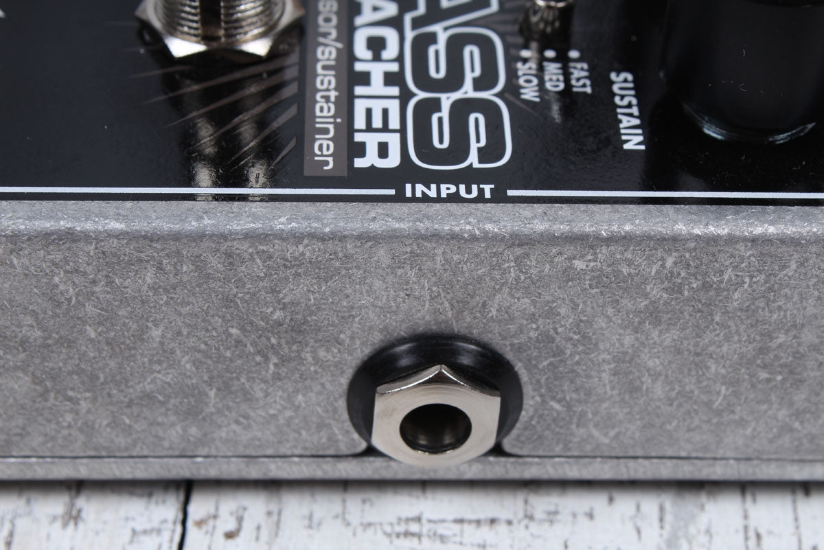 Electro Harmonix Bass Preacher Compressor Sustainer Bass Guitar Effects Pedal