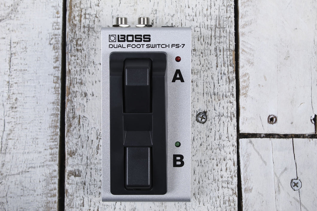 BOSS FS-7 Dual Foot Switch for Effects Pedal and Amplifier Channel Switching