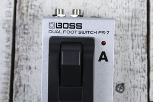 BOSS FS-7 Dual Foot Switch for Effects Pedal and Amplifier Channel Switching