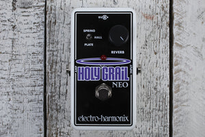 Electro Harmonix Holy Grail Neo Reverb Pedal Electric Guitar Effects Pedal