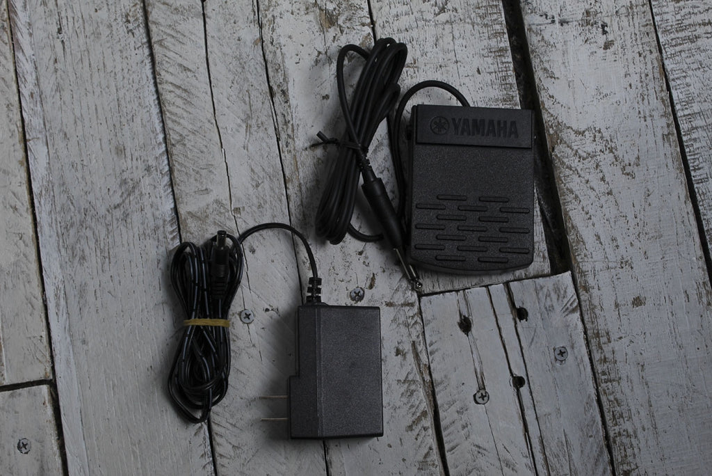 Yamaha P45B 88 Key Digital Piano with Power Supply & Sustain Pedal in Black