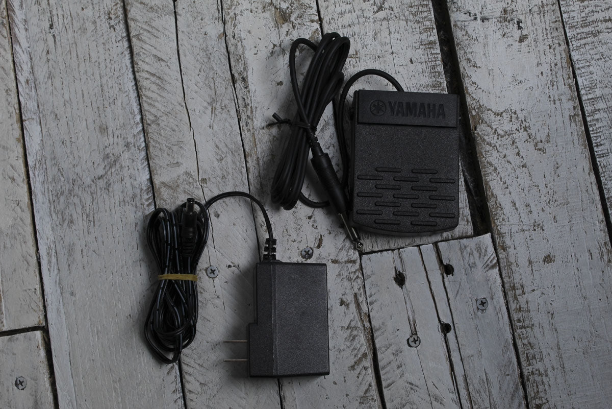 Yamaha P45B 88 Key Digital Piano with Power Supply & Sustain Pedal in Black