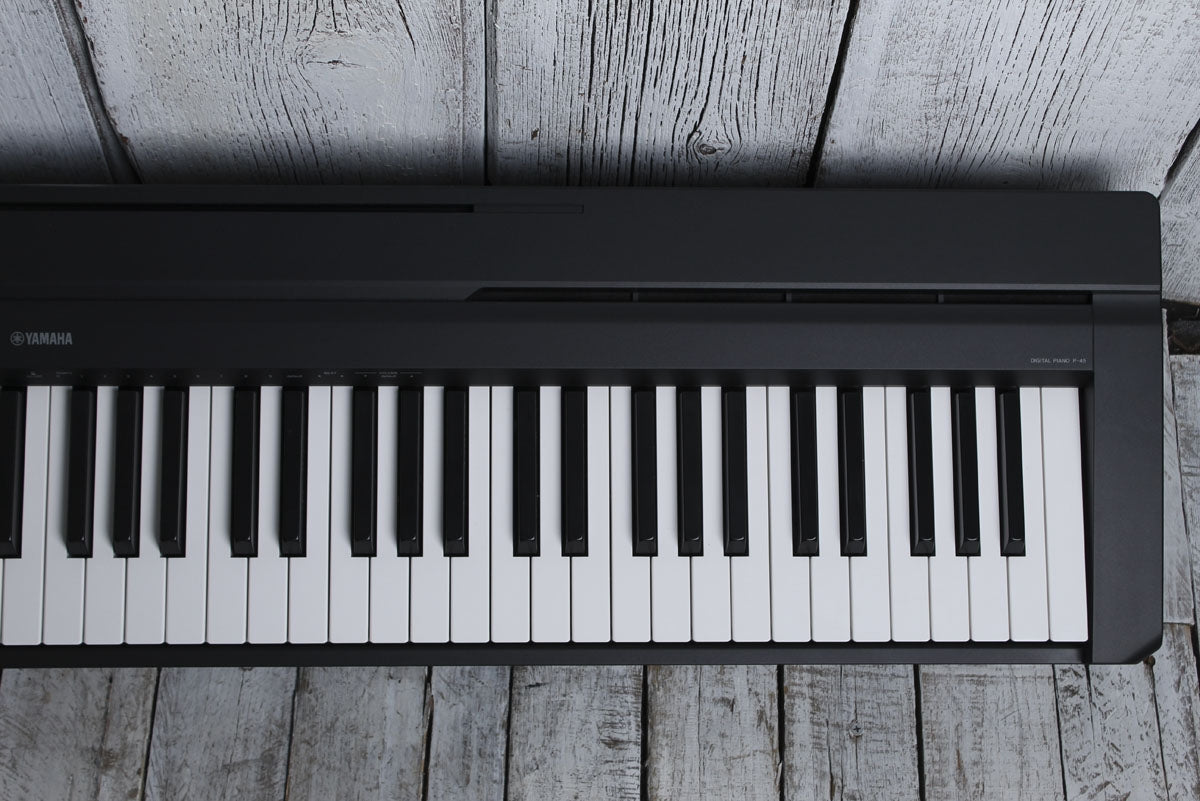 Yamaha P45 88 Key Weighted Action Digital Piano w Power Supply and