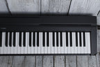 Yamaha P45B 88 Key Digital Piano with Power Supply & Sustain Pedal in Black