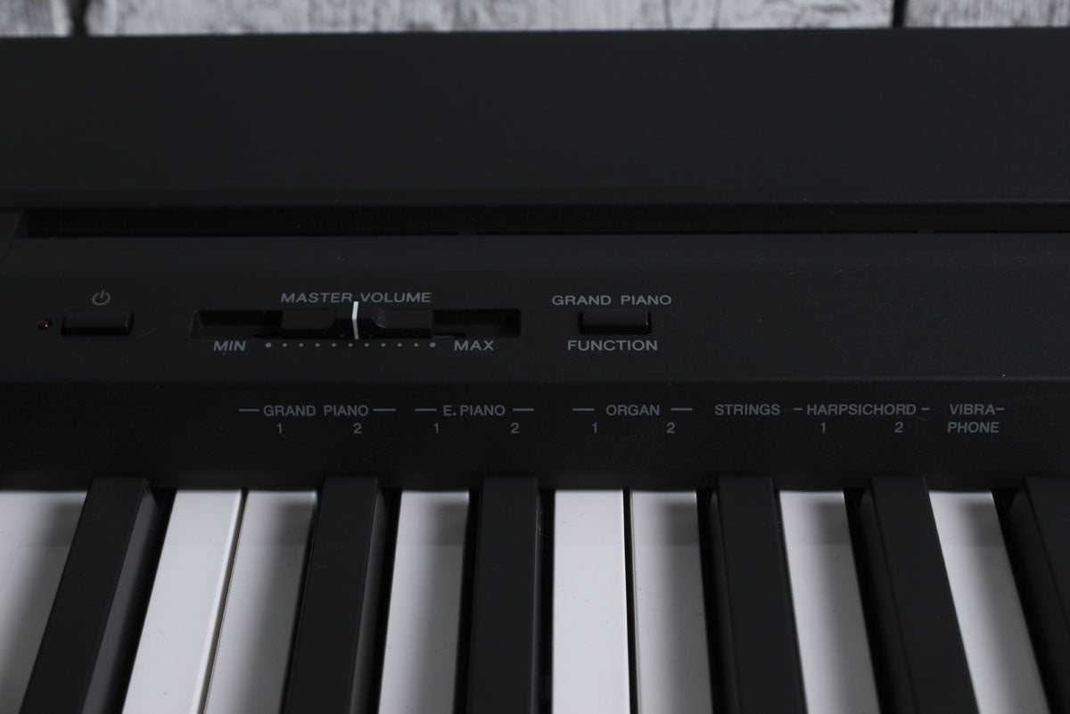 yamaha p45 pedal reverse Yamaha P-45 88-Key Weighted Action Digital Piano, Black