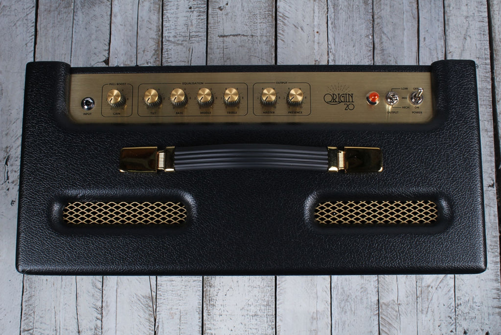 Marshall Origin 20 Electric Guitar Amplifier 20 Watt Tube Combo Amp w Footswitch