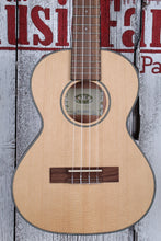 Load image into Gallery viewer, Kala KA SSTU T Thinline Travel Tenor Ukulele Solid Spruce Top Uke with Gig Bag