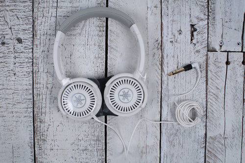 Yamaha Dynamic Open Back Headphones with Adjustable Headband HPH-150WH White