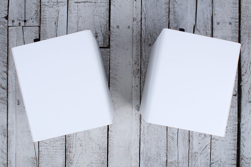 	 Yamaha HS5 PAIR OF TWO 70W Bi Amp Two Way Powered Studio Monitor Active Speaker - White