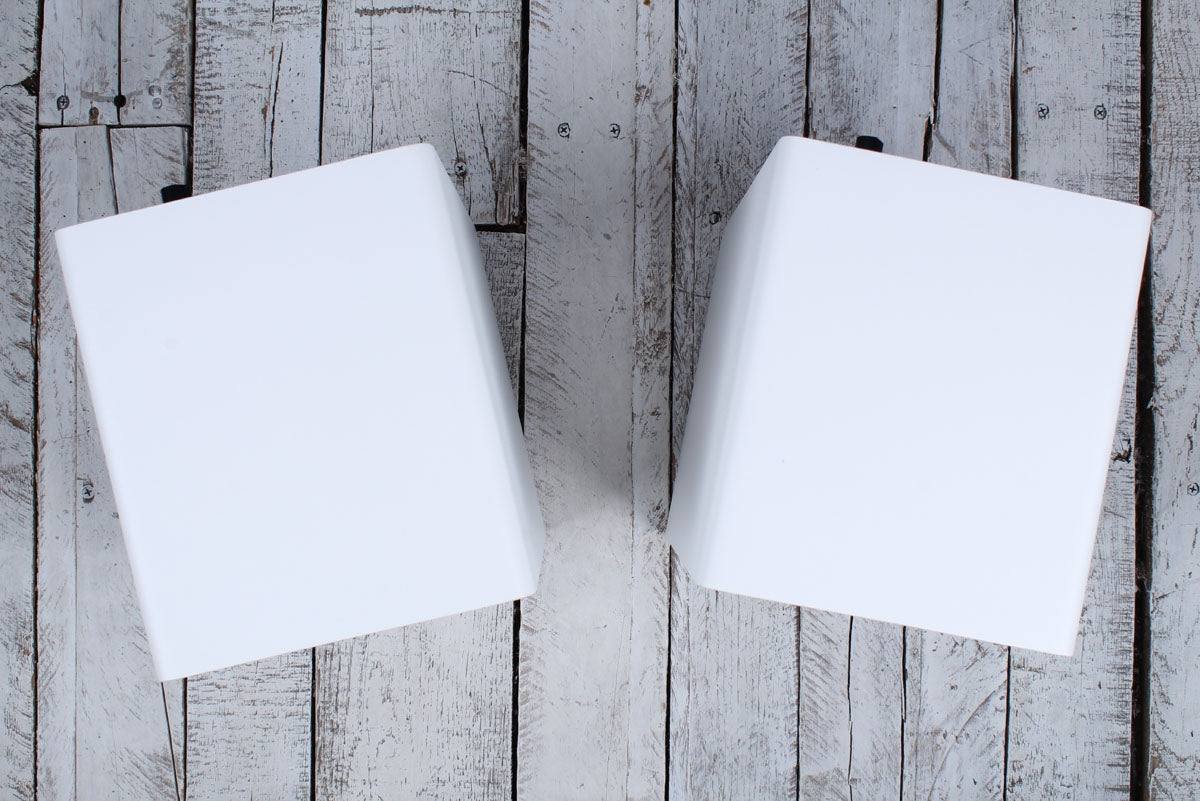 	 Yamaha HS5 PAIR OF TWO 70W Bi Amp Two Way Powered Studio Monitor Active Speaker - White