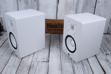 Load image into Gallery viewer, 	 Yamaha HS7 PAIR OF TWO 95W Bi Amp Two Way Powered Studio Monitor Active Speaker - WHITE