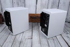 	 Yamaha HS7 PAIR OF TWO 95W Bi Amp Two Way Powered Studio Monitor Active Speaker - WHITE