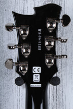 Sozo Z Series Z8SCBK Single Cut Solid Body Electric Guitar with Hardshell Case