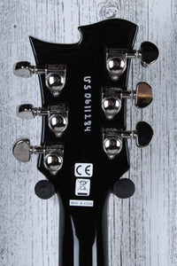 Sozo Z Series Z8SCBK Single Cut Solid Body Electric Guitar with Hardshell Case