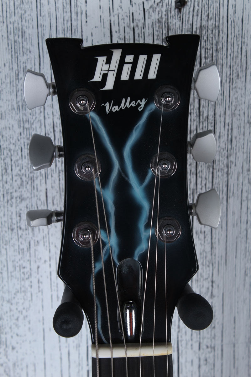 Hill Back to The Future CLEVELAND USA Made Custom Electric LP Guitar w Case BTTF