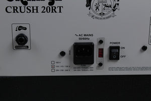 Orange Crush 20RT Electric Guitar Amplifier 20 Watt 1 x 8 Combo Amp with Reverb