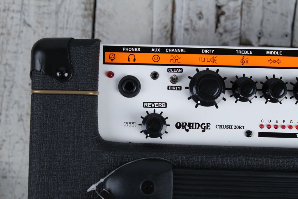 Orange Crush 20RT Electric Guitar Amplifier 20 Watt 1 x 8 Combo Amp with Reverb