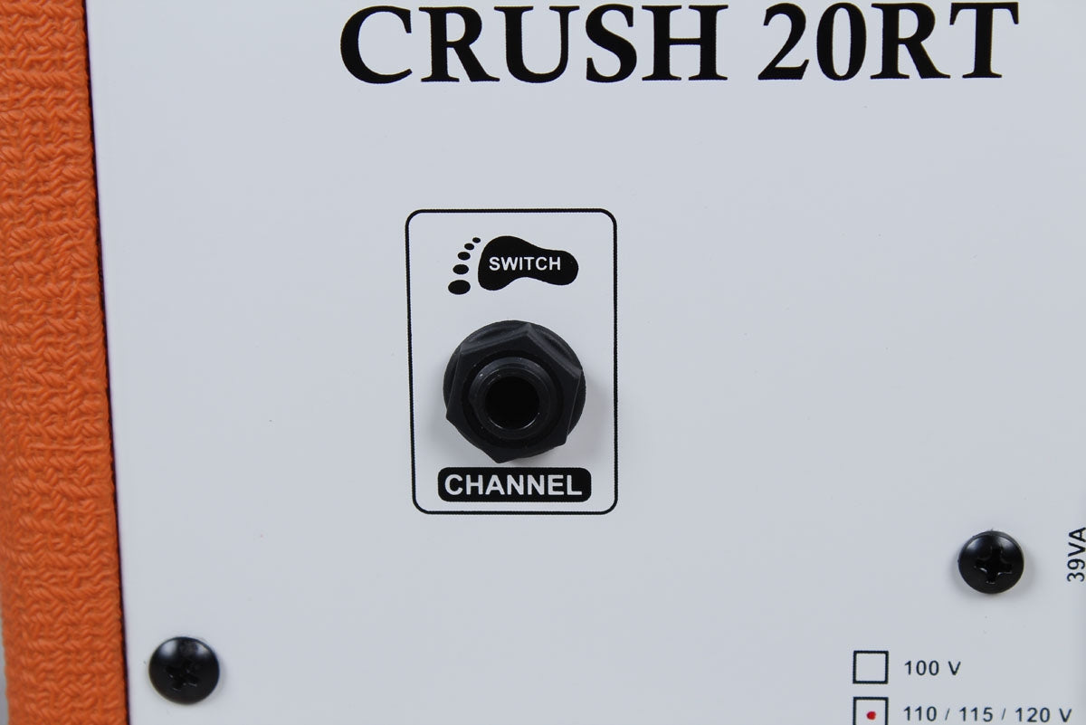 Orange Crush 20RT Electric Guitar Amplifier 20 Watt 1 x 8 Combo Amp with Reverb