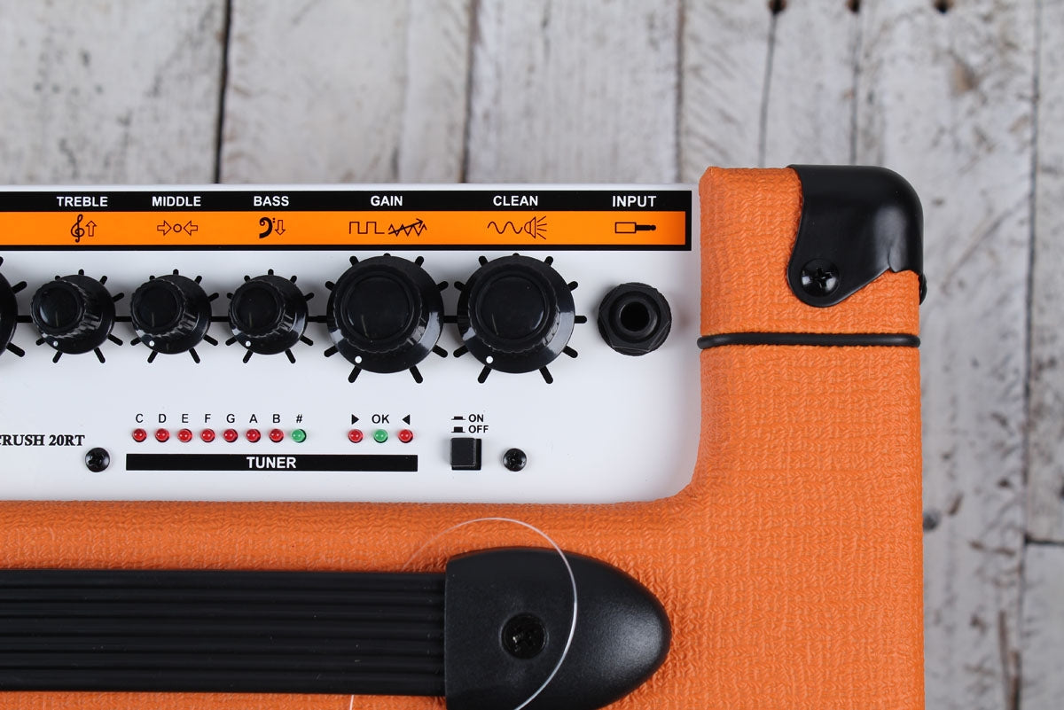 Orange Crush 20RT Electric Guitar Amplifier 20 Watt 1 x 8 Combo Amp with Reverb