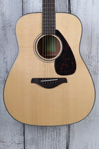 Yamaha Dreadnought Acoustic Guitar Solid Spruce Top Natural Gloss Finish FG800