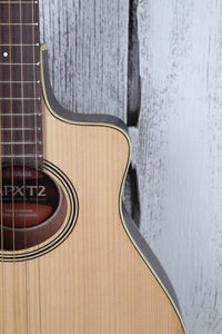 Yamaha APXT2 NA 3/4 Acoustic Electric Guitar Travel Size Natural with Gig Bag