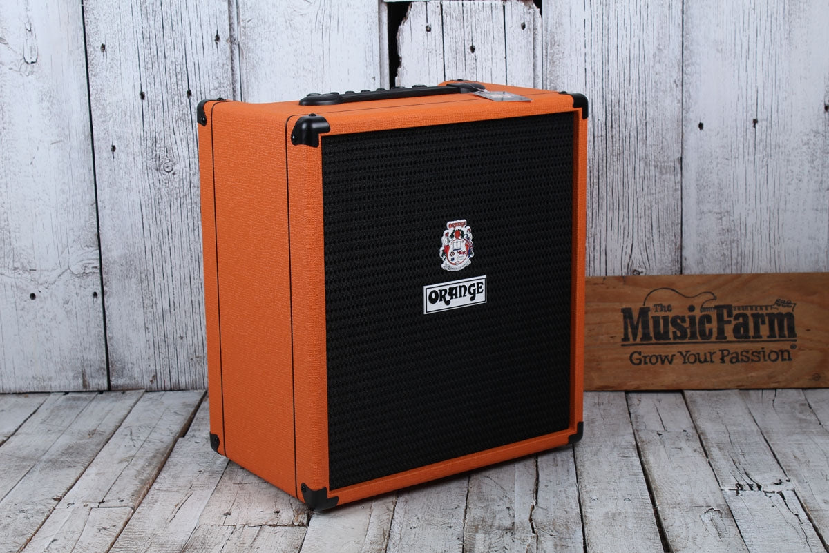Orange CRUSH BASS 50 Electric Bass Guitar Amplifier 50 Watt 1 x 12 Combo Amp