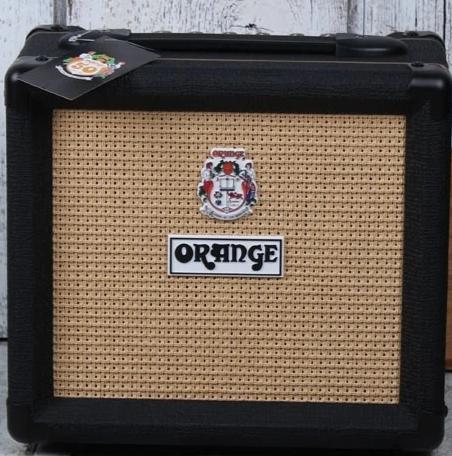 Orange CRUSH 12 Electric Guitar Combo Amplifier 12 Watt Solid State Amp Black Main image