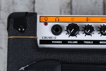 Load image into Gallery viewer, Orange CRUSH 12 Electric Guitar Combo Amplifier 12 Watt Solid State Amp Black