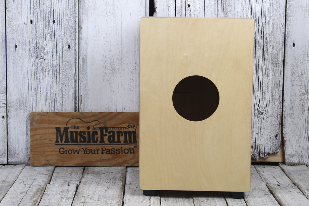 Stagg Standard Sized Birch Cajon Hand Drum Red Finish CAJ 50 M RD with Gig Bag