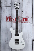 Sozo Z Series Z7CUSTOM Z7 Custom Electric Guitar Snow White with Hardshell Case