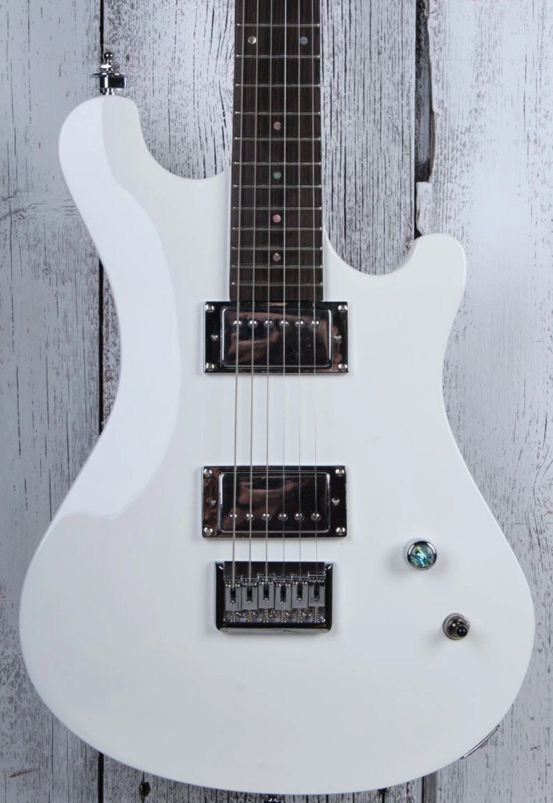 Sozo Z Series Z7CUSTOM Z7 Custom Electric Guitar Snow White with Hardshell Case Main image