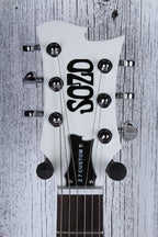 Sozo Z Series Z7CUSTOM Z7 Custom Electric Guitar Snow White with Hardshell Case