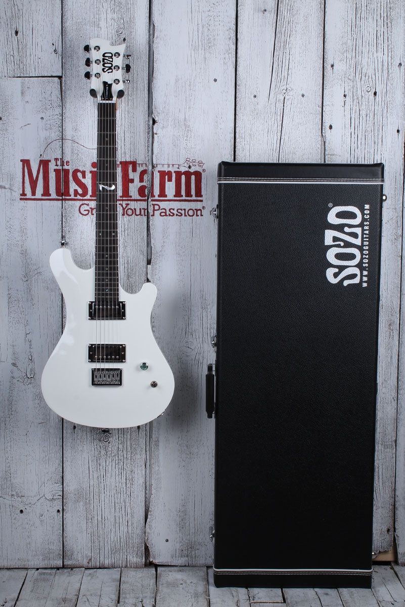 Sozo Z Series Z7CUSTOM Z7 Custom Electric Guitar Snow White with Hardshell Case Secondary image