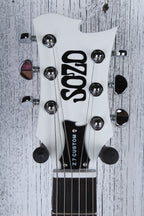 Sozo Z Series Z7CUSTOM Z7 Custom Electric Guitar Snow White with Hardshell Case