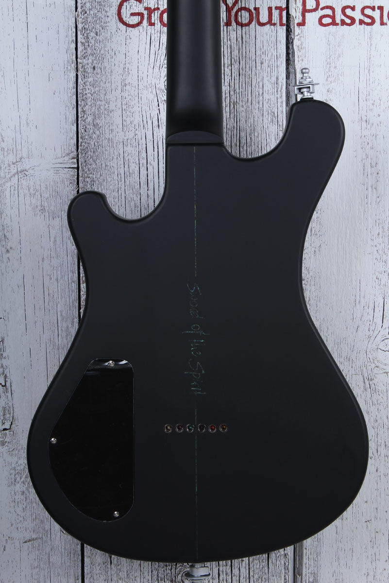 Sozo Z Series Z7TBQ Electric Guitar Trans Black Quilt Maple Top w Hardshell Case