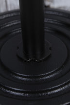 On Stage Round Base Microphone Mic Stand Adjustable Height Black Finish MS7201B