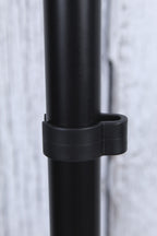 On Stage Round Base Microphone Mic Stand Adjustable Height Black Finish MS7201B