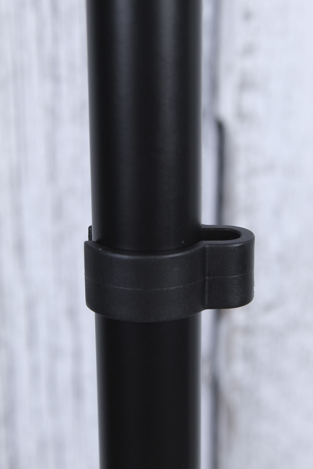 On Stage Round Base Microphone Mic Stand Adjustable Height Black Finish MS7201B