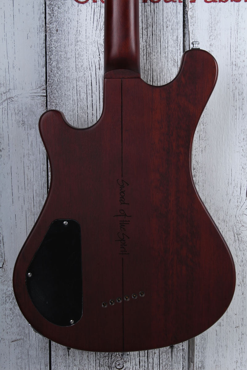 Sozo Z Series Z1LZRNA Electric Guitar Laser Etched Natural with Hardshell Case