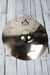 Zildjian A Custom Projection 18 Inch Crash Drum Cymbal Brilliant Medium Thin