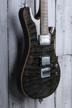 Load image into Gallery viewer, Sozo Z Series Z7TBQ Electric Guitar Trans Black Quilt Maple Top w Hardshell Case