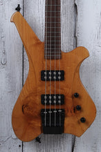 Load image into Gallery viewer, Sozo Z Series Render 4 String Electric Bass Guitar Maple Burl w Hardshell Case