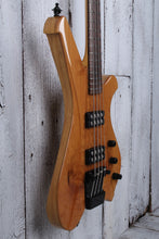 Load image into Gallery viewer, Sozo Z Series Render 4 String Electric Bass Guitar Maple Burl w Hardshell Case